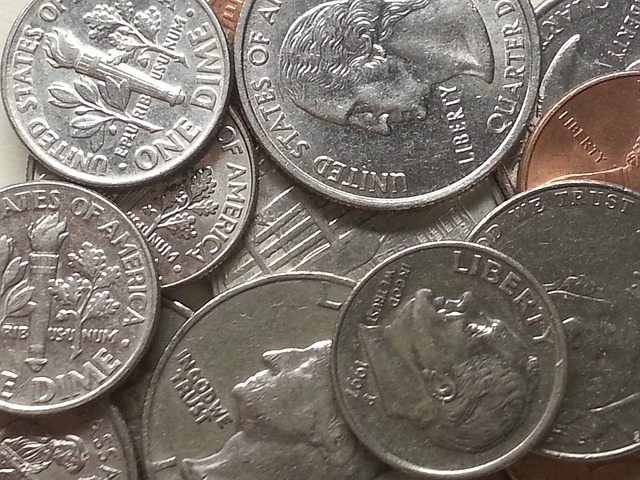 Cash in coins