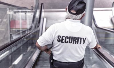 Service Providers Factoring showing security guard